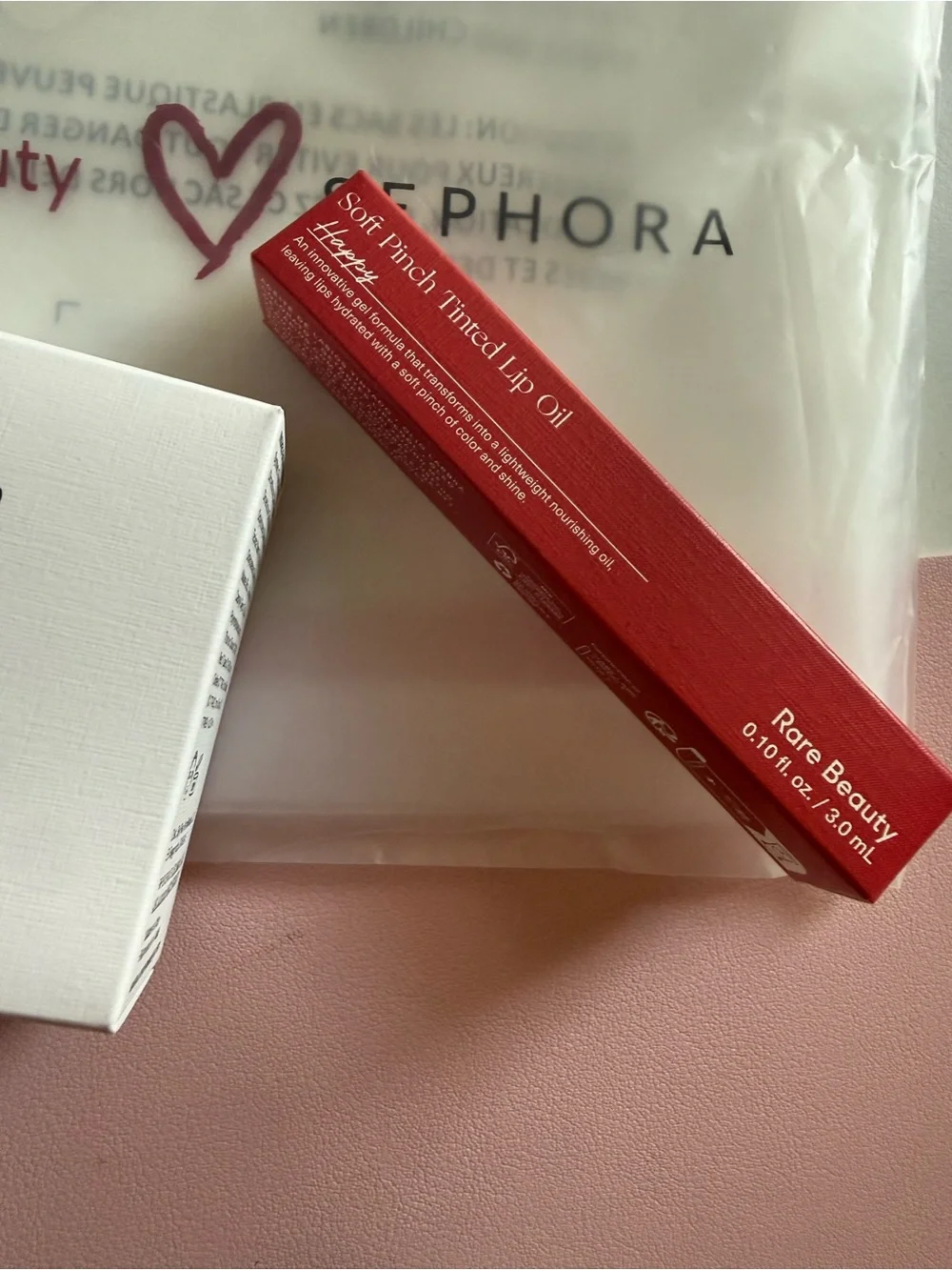 SEPHORA EXCLUSIVE: Rare Beauty Soft Pinch Luminous Powder Blush and lip oil